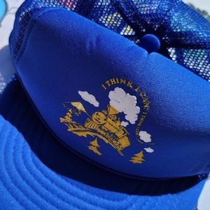 Vintage Blue Trucker Hat (Youth)
